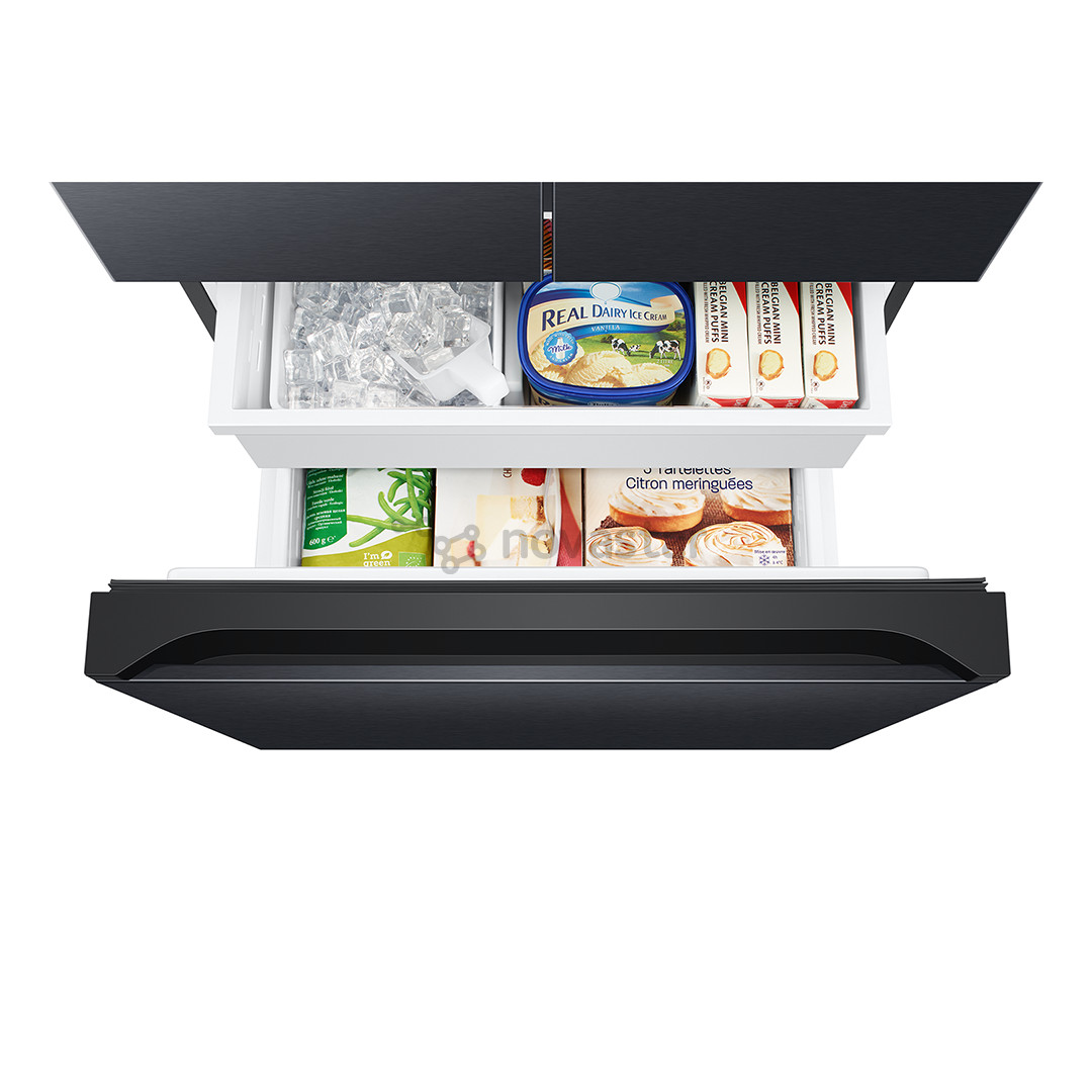 Šaldytuvas Samsung, French Door, NoFrost, 495 L, 178 cm, juodas