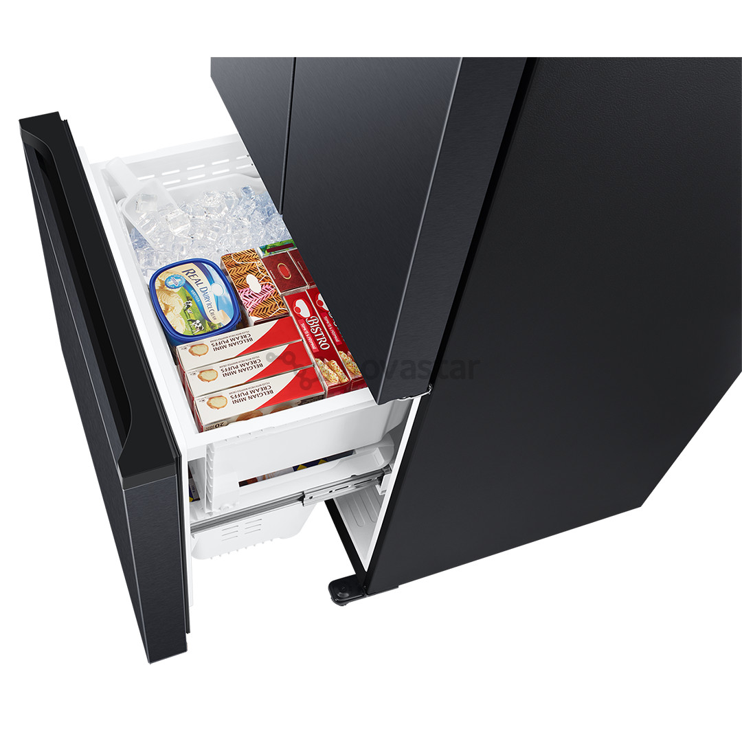 Šaldytuvas Samsung, French Door, NoFrost, 495 L, 178 cm, juodas