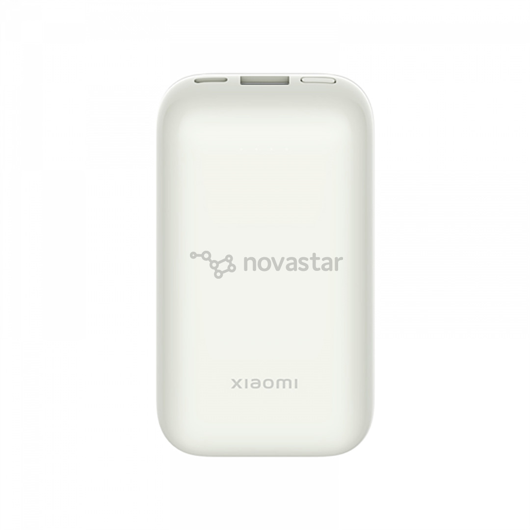 Xiaomi Pocket Edition Pro, 33 W, 10 000 mAh, USB-C, USB-C, ivory - Išorinė baterija