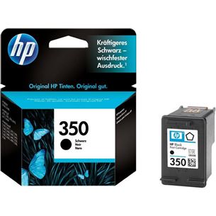 Rašalo kasetė HP 350, Juoda