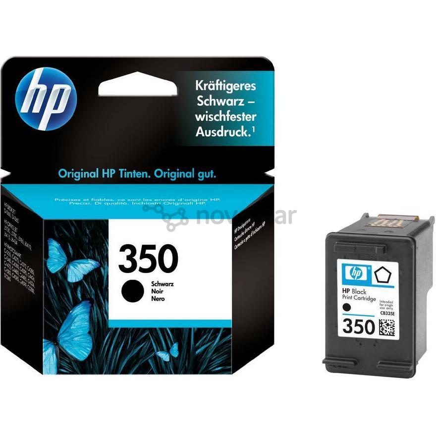 Rašalo kasetė HP 350, Juoda