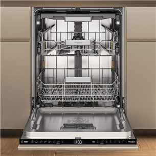 Whirlpool, 15 place settings, width 60 cm - Built-in dishwasher