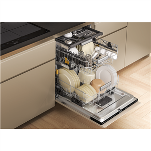 Whirlpool, 15 place settings, width 60 cm - Built-in dishwasher