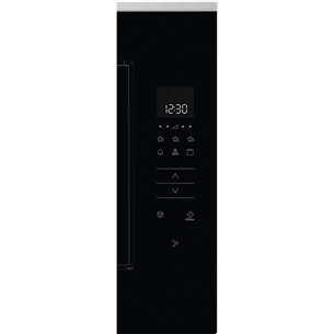 Electrolux, 26 L, 900 W, black/inox - Built-in Microwave Oven with Grill