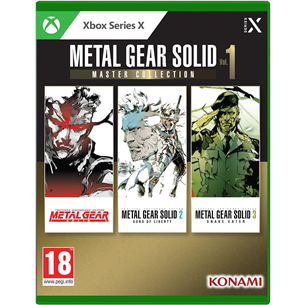 Metal Gear Solid Master Collection Vol. 1, Xbox Series X - Game