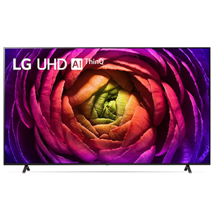 LG UHD UR76, 86'', Ultra HD, LED LCD, black - Televizorius 86UR76003LC.AEU