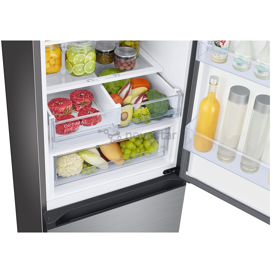 Šaldytuvas Samsung BeSpoke, 203 cm, 390 L, inox