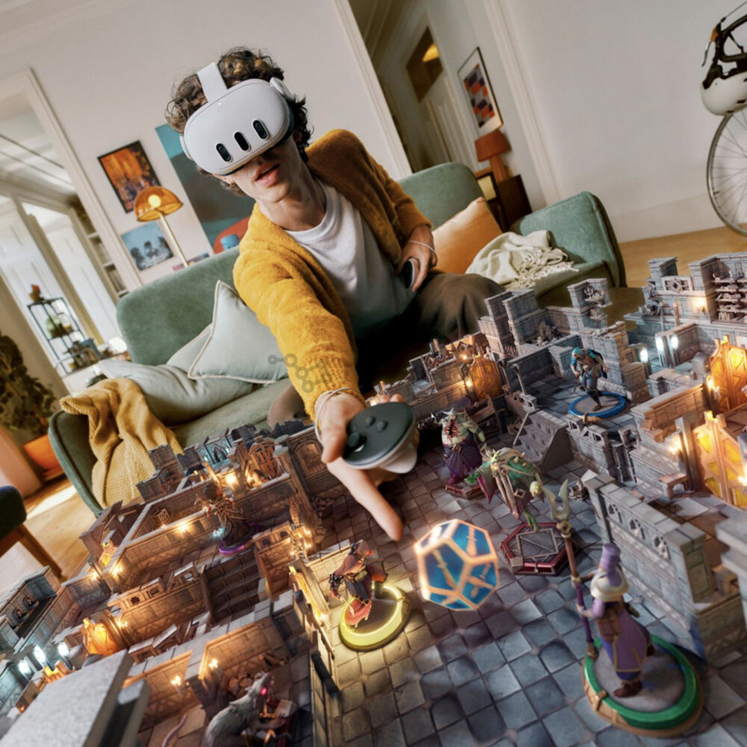 Meta Quest 3, 512 GB (UK kištukas) - Virtualios realybės akiniai