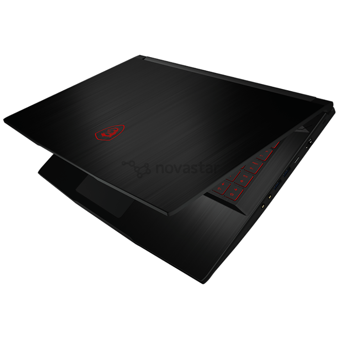 MSI Thin GF63 12UC, 15,6'' FHD, 144 Hz, i5, 16 GB, 512 GB, RTX 3050, ENG, black - Nešiojamas kompiuteris