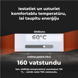 Aeno, 700+ W, baltas - Šildytuvas