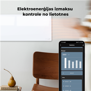 Aeno, 700+ Вт, белый - Обогреватель Premium Eco Smart