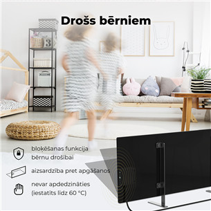 Aeno, 700+ W, pilkas - Šildytuvas