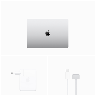 Apple MacBook Pro 16 (2023), M3 Pro 12C/18C, 18 GB, 512 GB, SWE, silver - Nešiojamas kompiuteris