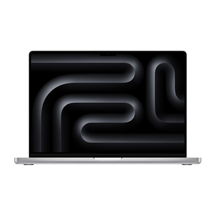 Apple MacBook Pro 16 (2023), M3 Pro 12C/18C, 18 GB, 512 GB, ENG, silver - Notebook MRW43ZE/A