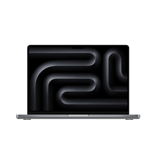 Apple MacBook Pro 14 (2023) M3, 8C/10C, 8 GB, 512 GB, RUS, gray - Nešiojamas kompiuteris MTL73RU/A