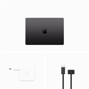 Apple MacBook Pro 14 (2023) M3 Max, 14C/30C, 36 GB, 1 TB, SWE, black - Notebook