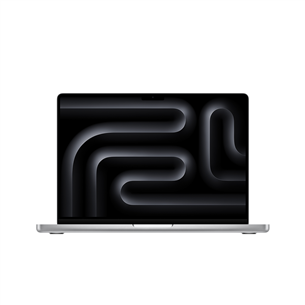 Apple MacBook Pro 14 (2023) M3 Pro, 11C/14C, 18 GB, 512 GB, RUS, silver - Nešiojamas kompiuteris MRX63RU/A