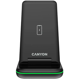 Canyon WS-304, black - Wireless Charging Dock