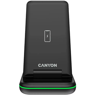 Canyon WS-304, black - Wireless Charging Dock CNS-WCS304B