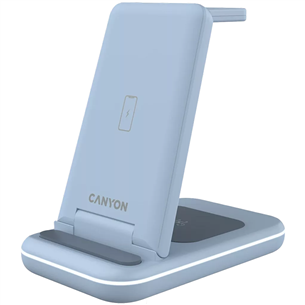 Canyon WS-304, blue - Wireless Charging Dock