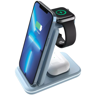 Canyon WS-304, blue - Wireless Charging Dock