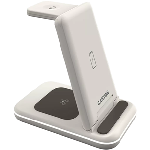 Canyon WS-304, beige - Wireless Charging Dock
