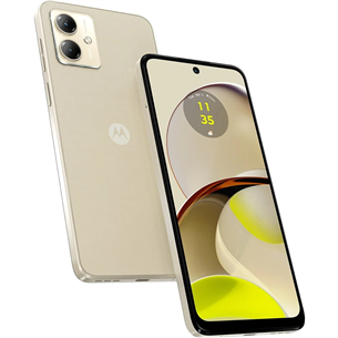 Motorola Moto G14, 128 GB, beige - Išmanusis telefonas PAYF0002SE