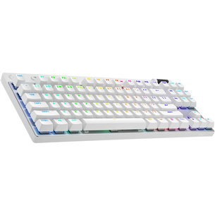 Logitech PRO X TKL, US, balta - Belaidė klaviatūra 920-012148