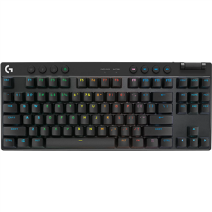 Logitech PRO X TKL, US, black - Belaidė klaviatūra