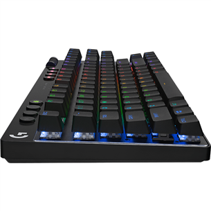 Logitech PRO X TKL, US, black - Belaidė klaviatūra