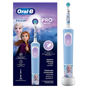 Braun Oral-B Vitality PRO Kids, Frozen - Elektrinis dantų šepetėlis D103FROZEN