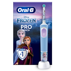 Braun Oral-B Vitality PRO Kids, Frozen - Elektrinis dantų šepetėlis
