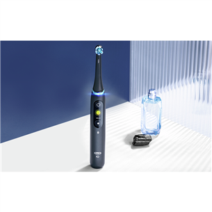 Braun Oral-B iO 8 Duo, 2 шт., черный/белый - Комплект электрических зубных щеток