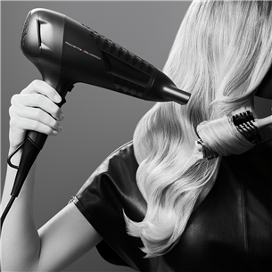 Rowenta x KARL LAGERFELD Studio Dry, 2100 W, black - Hair Dryer