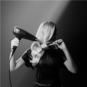 Rowenta x KARL LAGERFELD Studio Dry, 2100 W, black - Hair Dryer