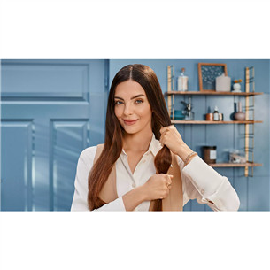 Philips 8000 Series SenseIQ, smėlio spalvos - Plaukų tiesintuvas