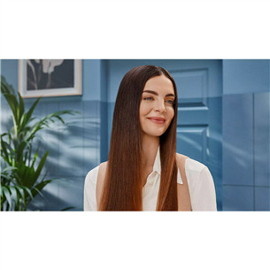 Philips 8000 Series SenseIQ, smėlio spalvos - Plaukų tiesintuvas