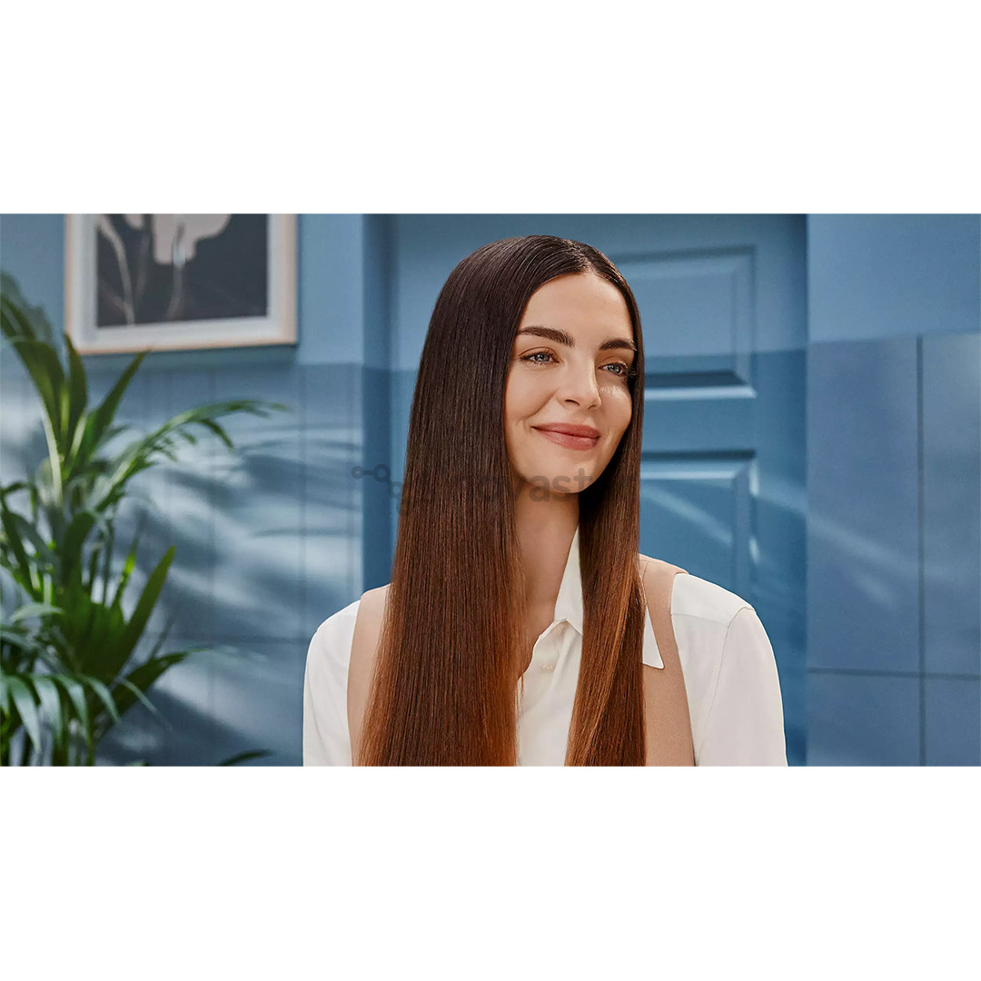 Philips 8000 Series SenseIQ, smėlio spalvos - Plaukų tiesintuvas