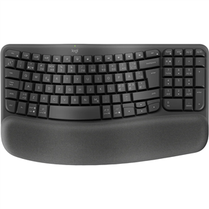 Logitech Wave Keys, SWE, black - Belaidė klaviatūra 920-012298