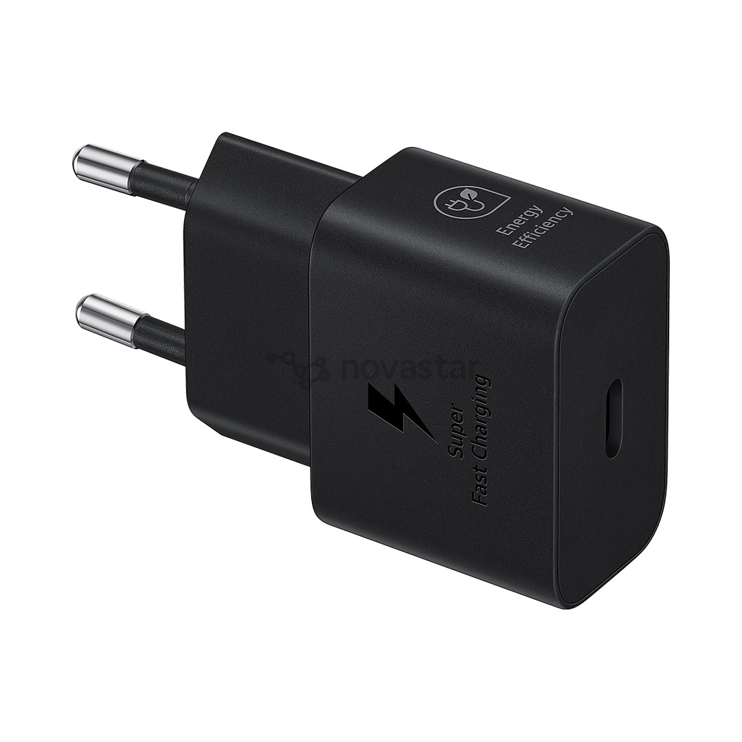 Samsung, USB-C, 25 W, juodas - Maitinimo adapteris