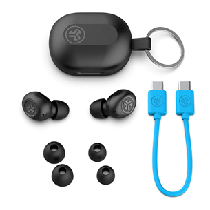 JLab JBuds Mini, black - Belaidės ausinės