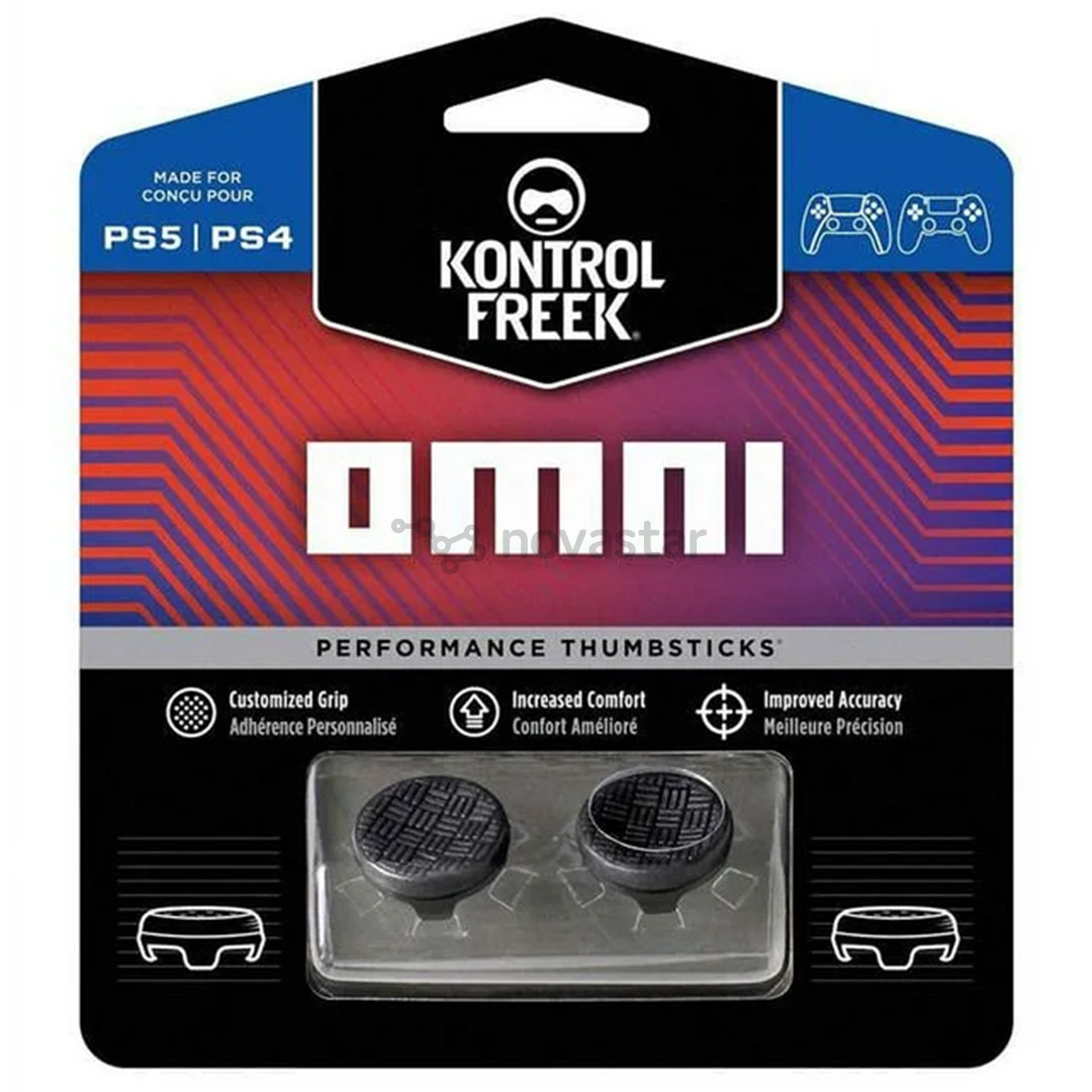 KontrolFreek Omni, PS4, PS5, 2 vnt., black - Priedas pulteliui