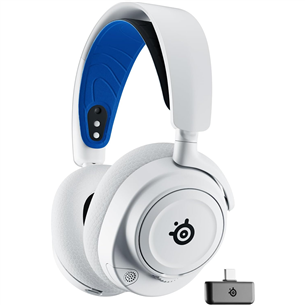 SteelSeries Arctis Nova 7P Wireless, PlayStation 5, white - Belaidės ausinės 61561