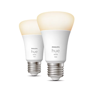 Philips Hue White 1100, E27, white, 2 vnt. - Išmaniosios lemputės