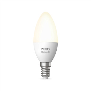 Philips Hue White, E14, šilta balta šviesa - Išmanioji lemputė