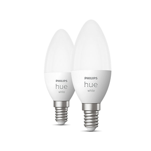 Philips Hue White, E14, soft warm, 2 vnt. - Išmaniosios lemputės