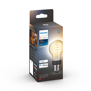 Philips Hue White, E27, soft warm, filament - Išmanioji lemputė