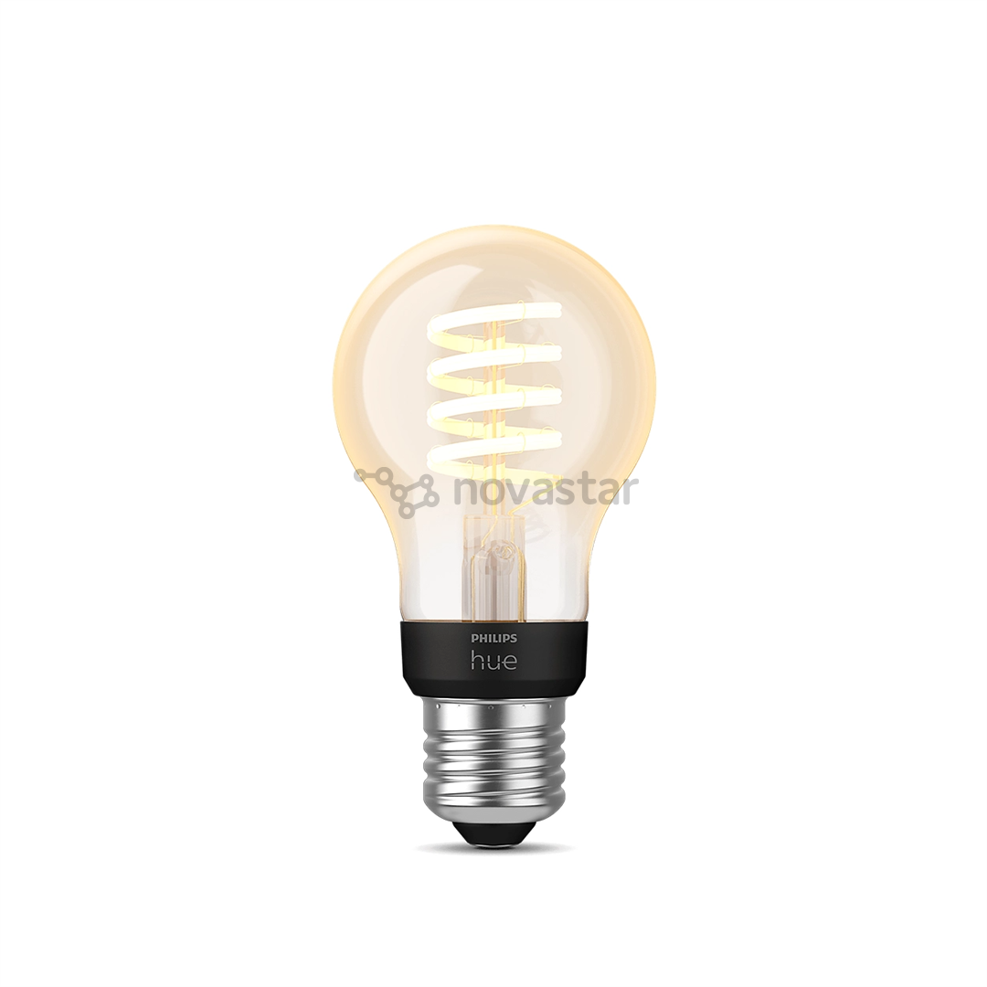 Philips Hue White Ambiance, E27, с нитью накаливания, белый - Умная лампа