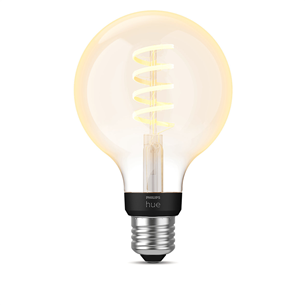 Philips Hue White Ambiance, E27, filament, white - Išmanioji lemputė