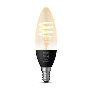 Philips Hue White Ambiance, E14, kaitrinė, balta - Išmanioji lemputė 929003145201